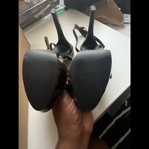 Immi Tortoiseshell Print Platform Stiletto Heels Simmi London [UK6 US8] - Picture 3 of 6